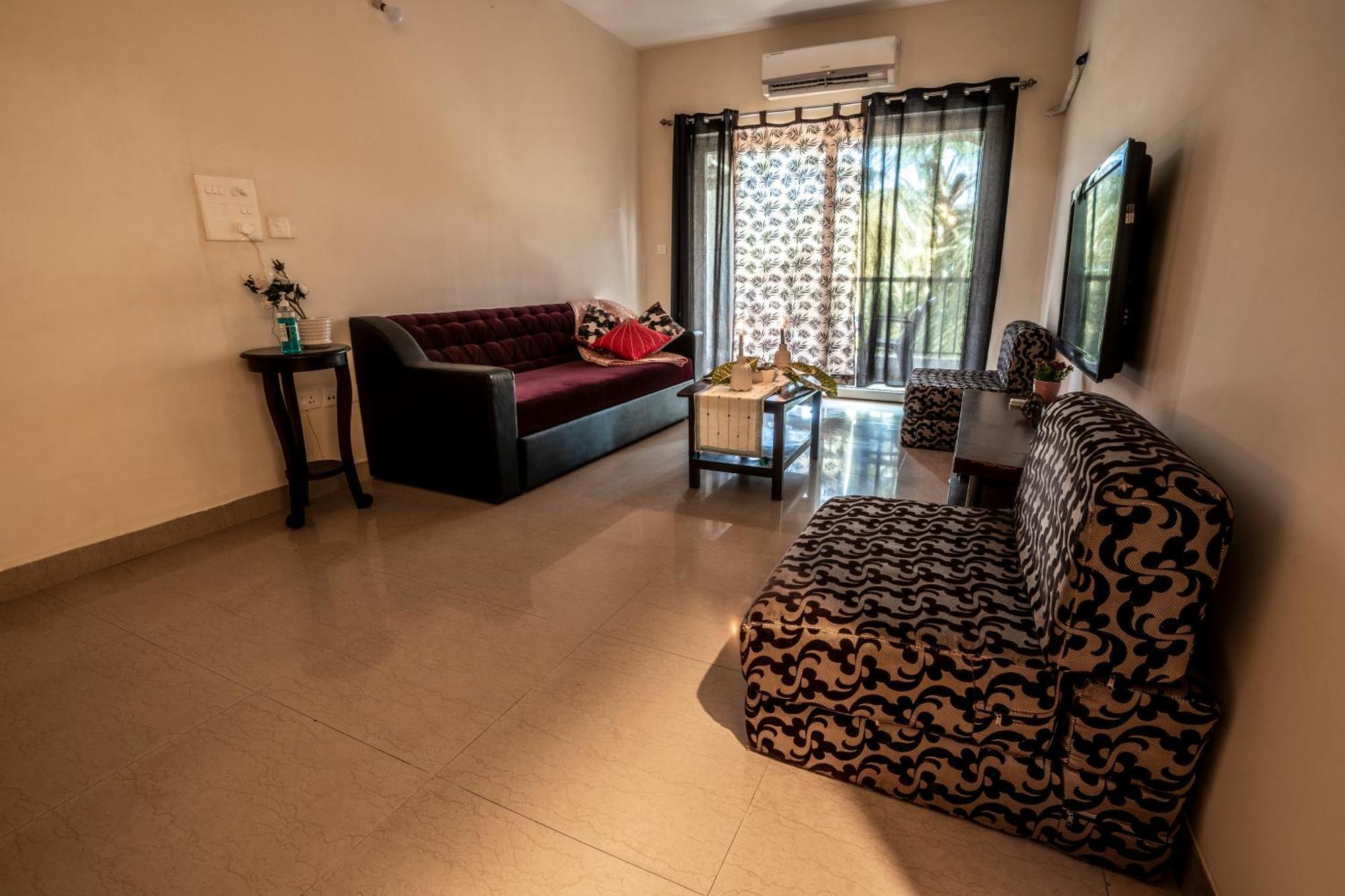 Goa Chillout Apartment - 1Bhk, Baga Esterno foto