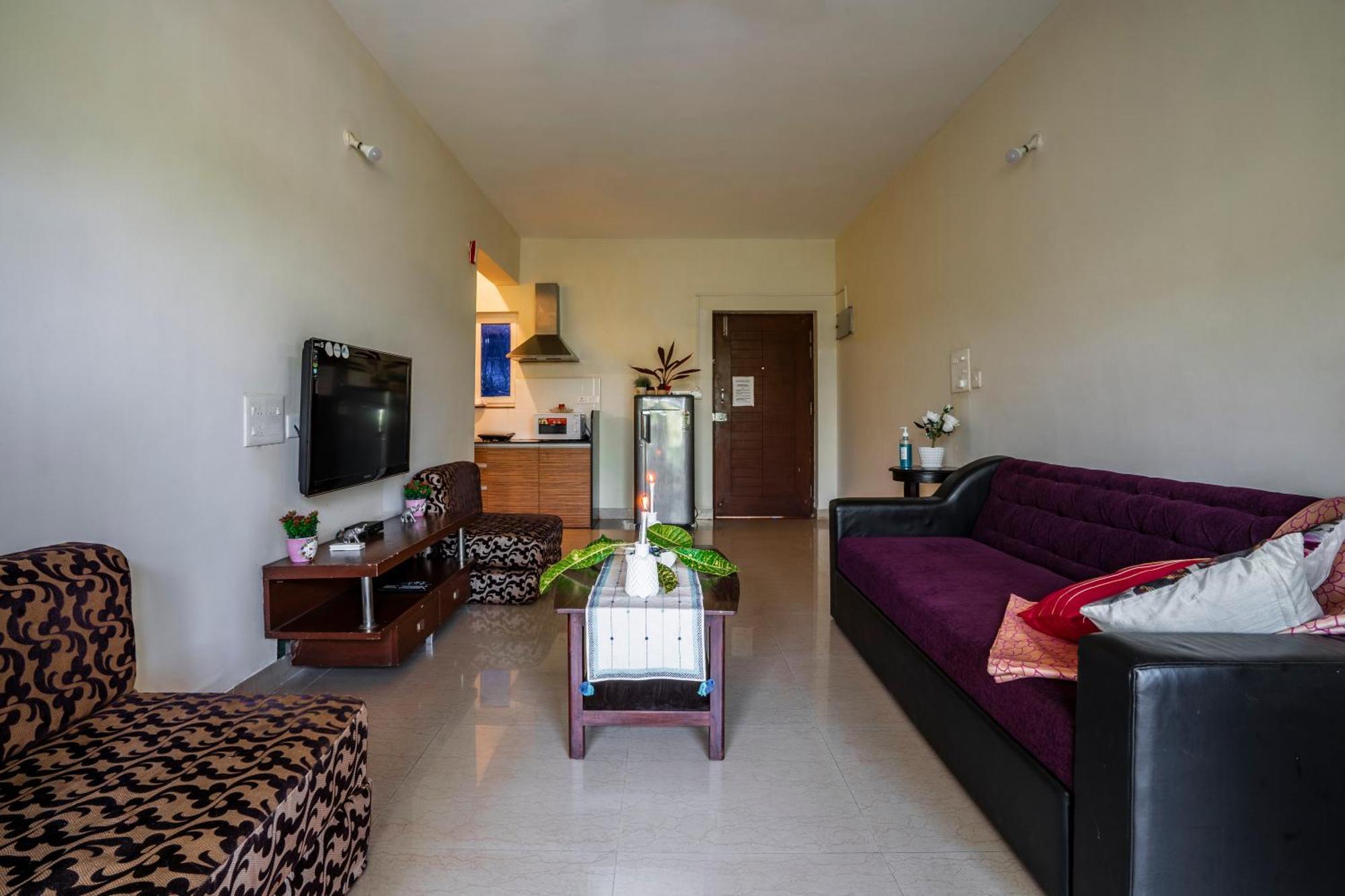 Goa Chillout Apartment - 1Bhk, Baga Esterno foto