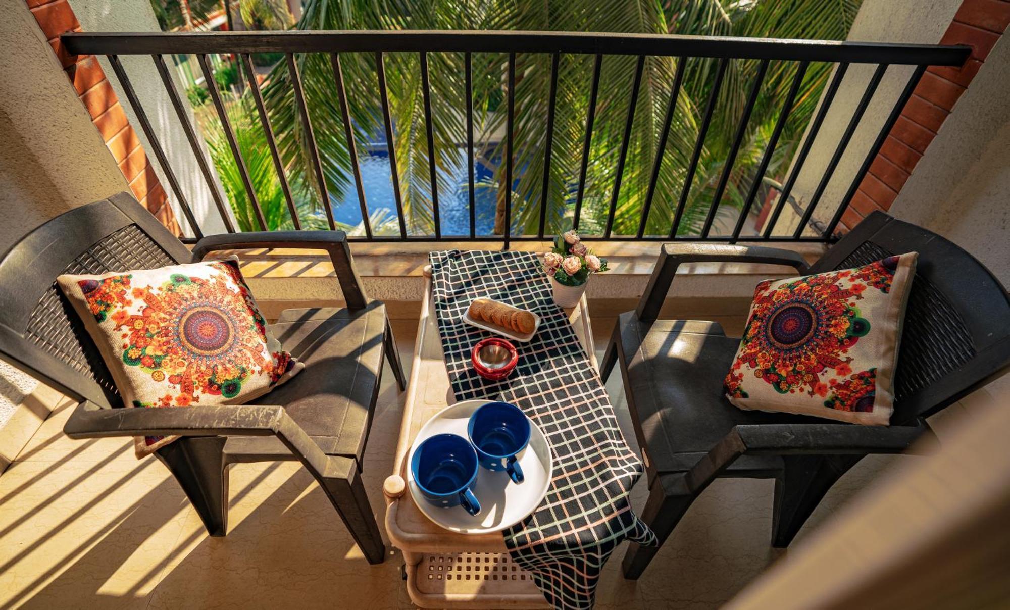 Goa Chillout Apartment - 1Bhk, Baga Esterno foto