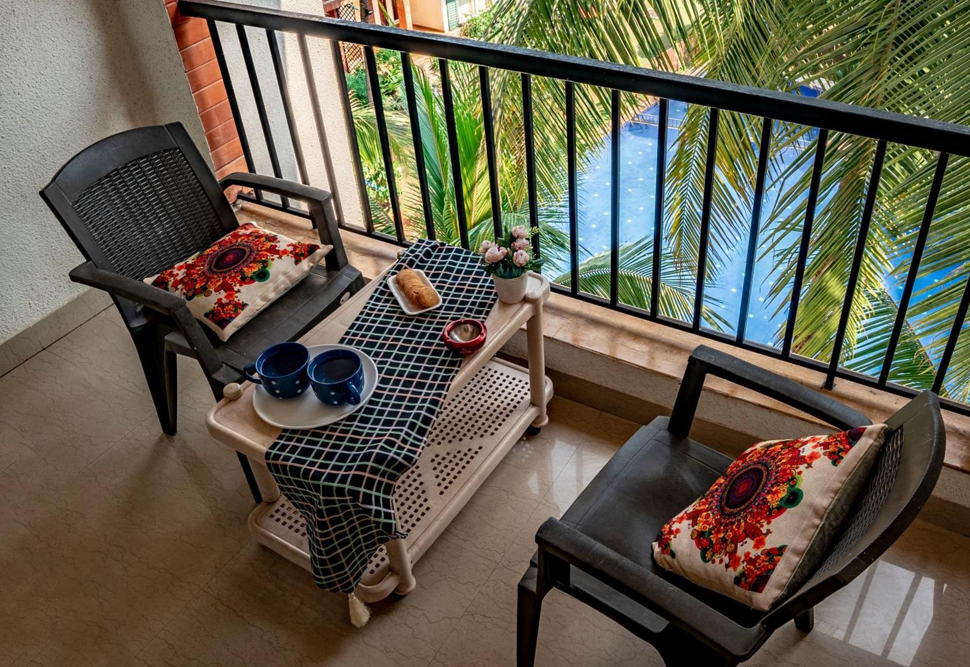 Goa Chillout Apartment - 1Bhk, Baga Esterno foto